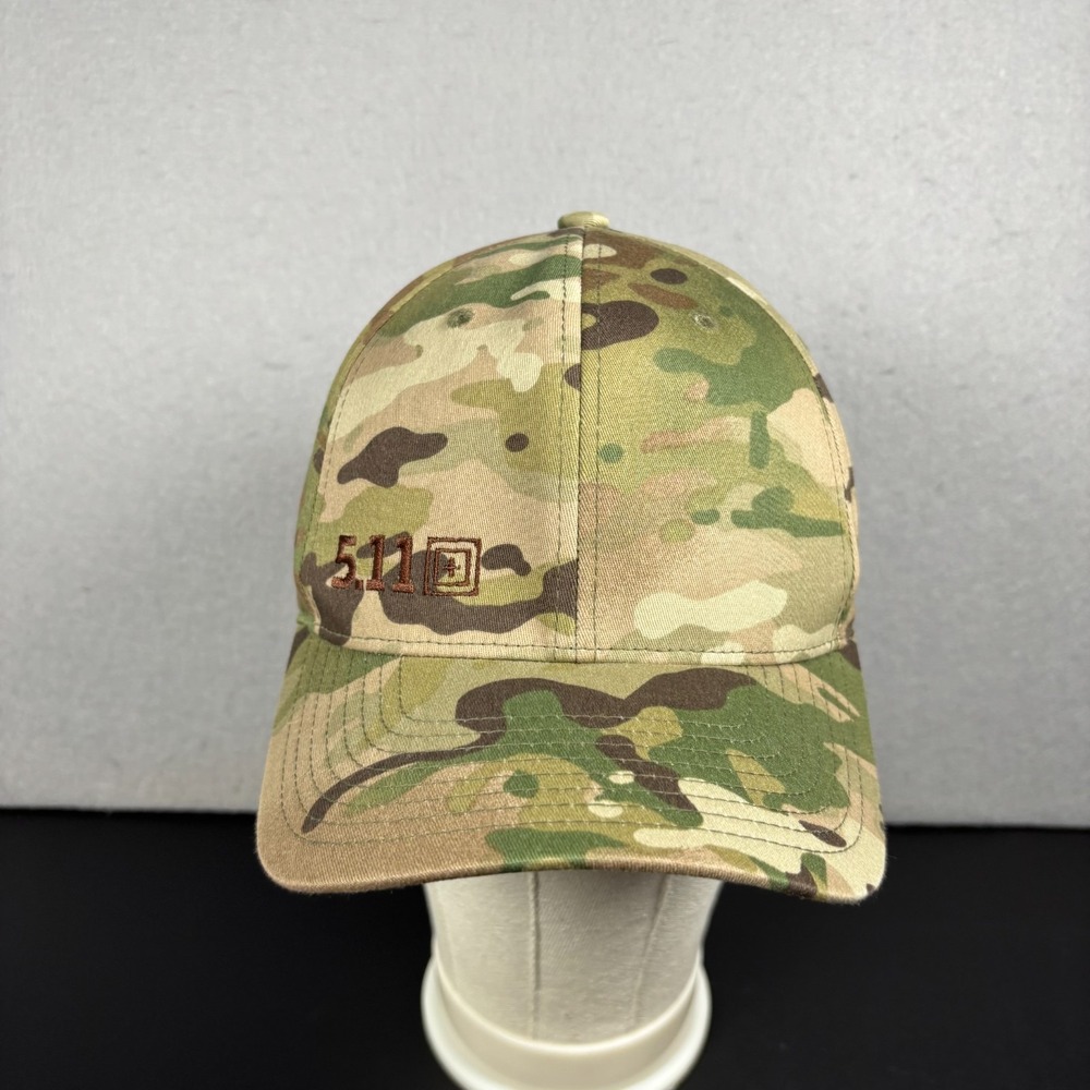 511 Tactical MultiCam Camo Hat FlexFit Fitted Baseball Cap Size L/XL Military